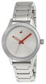 Fastrack Monochrome Analog Silver Dial Women's Watch (6078SM02)