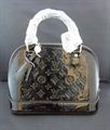 Ladies Louis Vuitton Black Handbag (BANGK5)