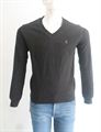 Duke Men's Black Reversible V Neck Sweater (S5200)