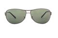 Ray Ban (RB 3342 004/58) Gunmetal & Polarized Natural Green