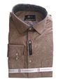 CEO Men's Maroon Floral Shirt (Full Sleeves)