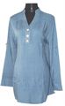 Blue Top style Shirt (527) (XXL)