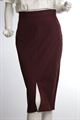 Curves Nepal Brown coloured Printed Flared Skirt(CRGH07-16-Sk33)