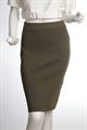 Curves Nepal White Flared Skirt (CRGH07-16-Sk40)