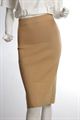 Curves Nepal light brown Skirt (CRGH07-16-Sk45)