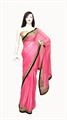 Georgette Pink Saree (1588)