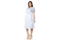 Nine Maternity Nursing One Piece Dress In Love Bird Print