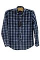 John Players Casual Shirt- Indigo checked shirt