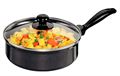 Nonstick Curry Pans Saute Pans with Glass Lids (Q 62)
