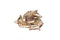 Fidget Spinner Toy- Golden Dragon Metal