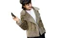 Green Soft Fur Jacket (FJF54)