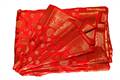Red Banarasi Silk Saree with Golden Pattern
