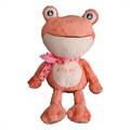 Pink Frog Soft Toy