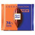 Ritter Sport Cocoa Selection 74% Intense Dark Chocolate (100g)