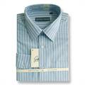 Light Blue Small Striped Shirt for Men