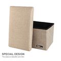 MINISO Foldable Storage Stool (Khaki)