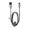 MINISO 1m Knitted Micro USB Cable (Silver) (6958085509700)