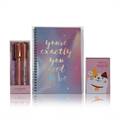 Miniso Stationary Pack 1 - Notebook, Sticky Notes and Gel Pens