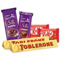 Cadbury Silk, Toblerone and KitKat Pack