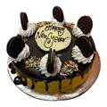 New Year Special Choco Scotch Cake (1 Kg) from Chef's Bakery