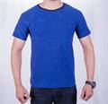 KILOMETER Round Neck T Shirt KM MT001 Blue
