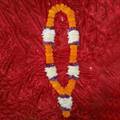 Bhai Tika Sayapatri Mala with Makhamali and Godawari Phool 