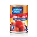 American Garden Tomatoes Whole Peeled (411 g)