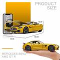 Welly-Mercedes-AMG-GTR-Yellow-124-Scale-Die-Cast-Model-Car
