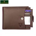 WildHorn Nepal Genuine Leather Wallet (WH 2066A Dark Brown)