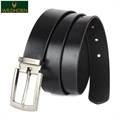 WildHorn Nepal Genuine Leather Free Size Belt (MB 572 black wrinlkle)