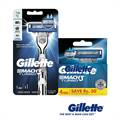 Gillette Mach 3 Turbo Razor with Mach 3 Turbo Blades (4's)