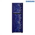 Samsung 253 L Double Door Refrigerator - Mystic Overlay Blue (RT28A32216U/IM)