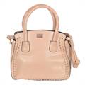 Women’s Faux Leather Beige Handbag (E208) by SGN Moments