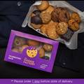 Purple Box Assorted Cookies from The Cookie Factory (12 Large Cookies)