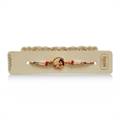 Lord Krishna Rakhi with Red and White Beads