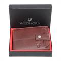 WildHorn Nepal Genuine Leather Wallet (WH 2084 Brown)