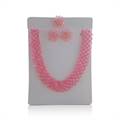 Light Pink Potey Necklace Set