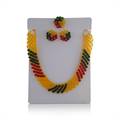 Yellow, Red and Green Potey Necklace Set