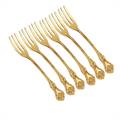 Brass Fork Set | Set of 6 | Cultery