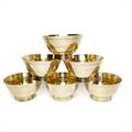 Brass Bowl 2.8 inch Set | Dhalod Medium Kachaura (Set of 6 bowls)