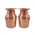 Copper Ghalcha 5.7 inch jodi | Tama Kalash
