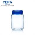 Yera Square Glass Jar with Blue Lid - 1J01000 (KR-1000) (1100 ml)