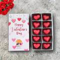 Valentine's Day Red Belgian Truffles (10 pcs)