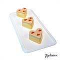 Mini Heart Dulce de Leche Panna cotta (3 pcs) from Radisson Hotel