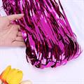 Metallic Pink Foil Fringe Curtain