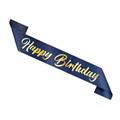 Blue Birthday Sash - Type A