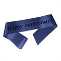 Blue Anniversary Sash - Qty 2