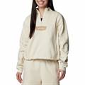 Columbia Sportswear Columbia Lodge™ Quarter Zip for Women (XS) - Chalk, Canoe