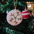 Felt Sprig Pattern Ornament Decoration