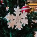 Felt Snow Flake Christmas Decoration - Type A